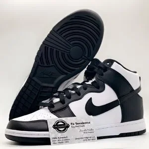 Nike Dunk Panda Hi DS OG ALL New Nike Dunk Hi Retro Panda Black White DS Size 8.5M DD1399  main image 3